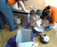 专业厨房保洁服务——鱼台县鸿安家政服务